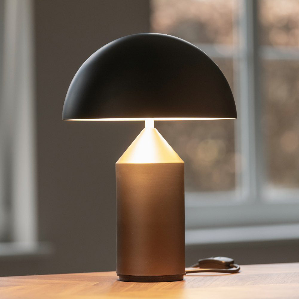 Lampe à poser moderne Sturla en métal Mat blanc