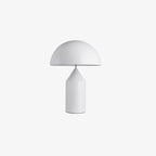 Lampe à poser moderne Sturla en métal Brillant blanc