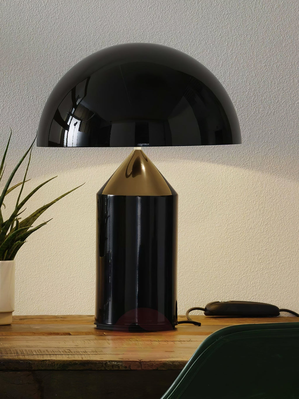 Lampe à poser moderne Sturla en métal Mat blanc