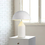 Lampe à poser moderne Sturla en métal Mat noir