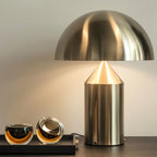 Lampe à poser moderne Sturla en métal Brillant noir
