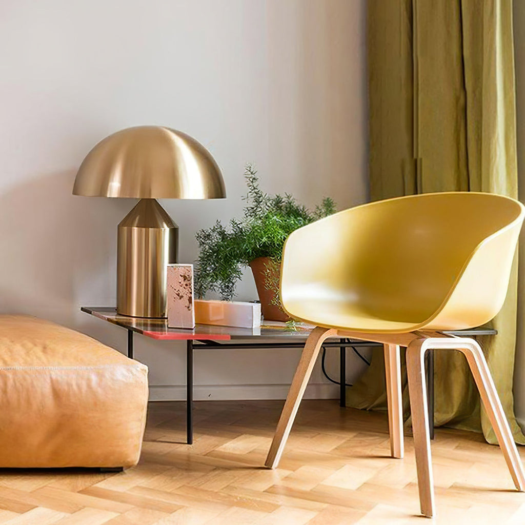 Lampe à poser moderne Sturla en métal Cuivre