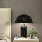 Lampe à poser moderne Sturla en métal Mat noir