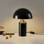 Lampe à poser moderne Sturla en métal Brillant blanc