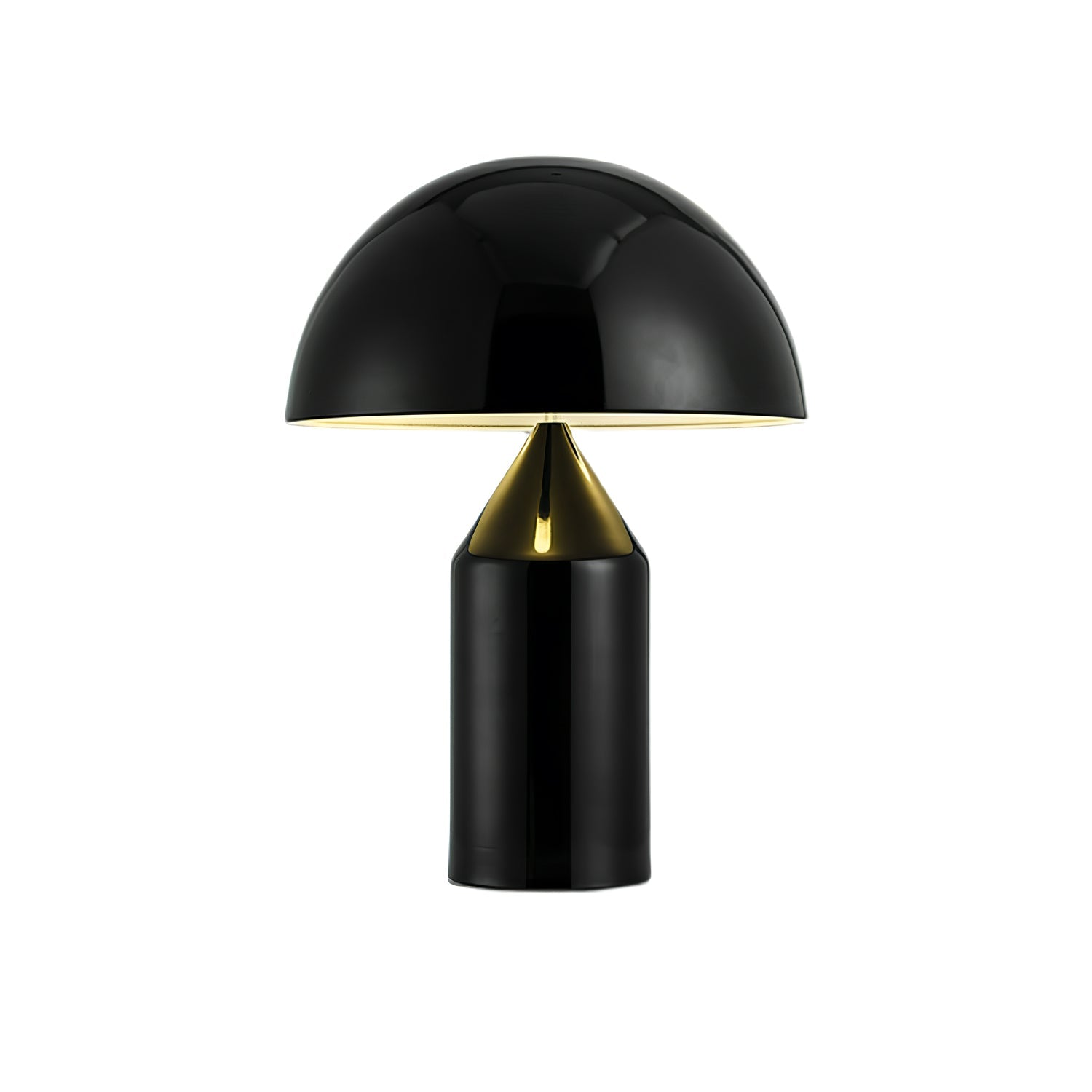 Lampe à poser moderne Sturla en métal Mat noir