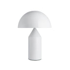 Lampe à poser moderne Sturla en métal Mat blanc