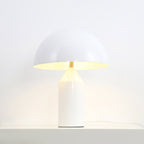 Lampe à poser moderne Sturla en métal Brillant noir