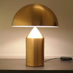Lampe à poser moderne Sturla en métal Mat noir