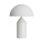 Lampe à poser moderne Sturla en métal Mat blanc