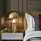 Lampe à poser moderne Sturla en métal Brillant noir