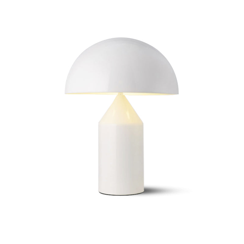 Lampe à poser moderne Sturla en métal Brillant blanc