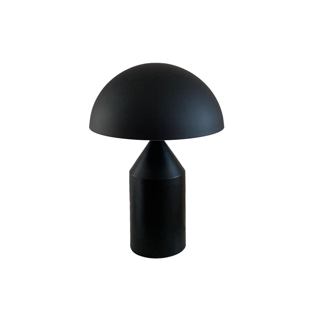 Lampe à poser moderne Sturla en métal Mat noir