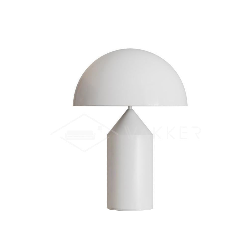 Lampe à poser moderne Sturla en métal Mat blanc
