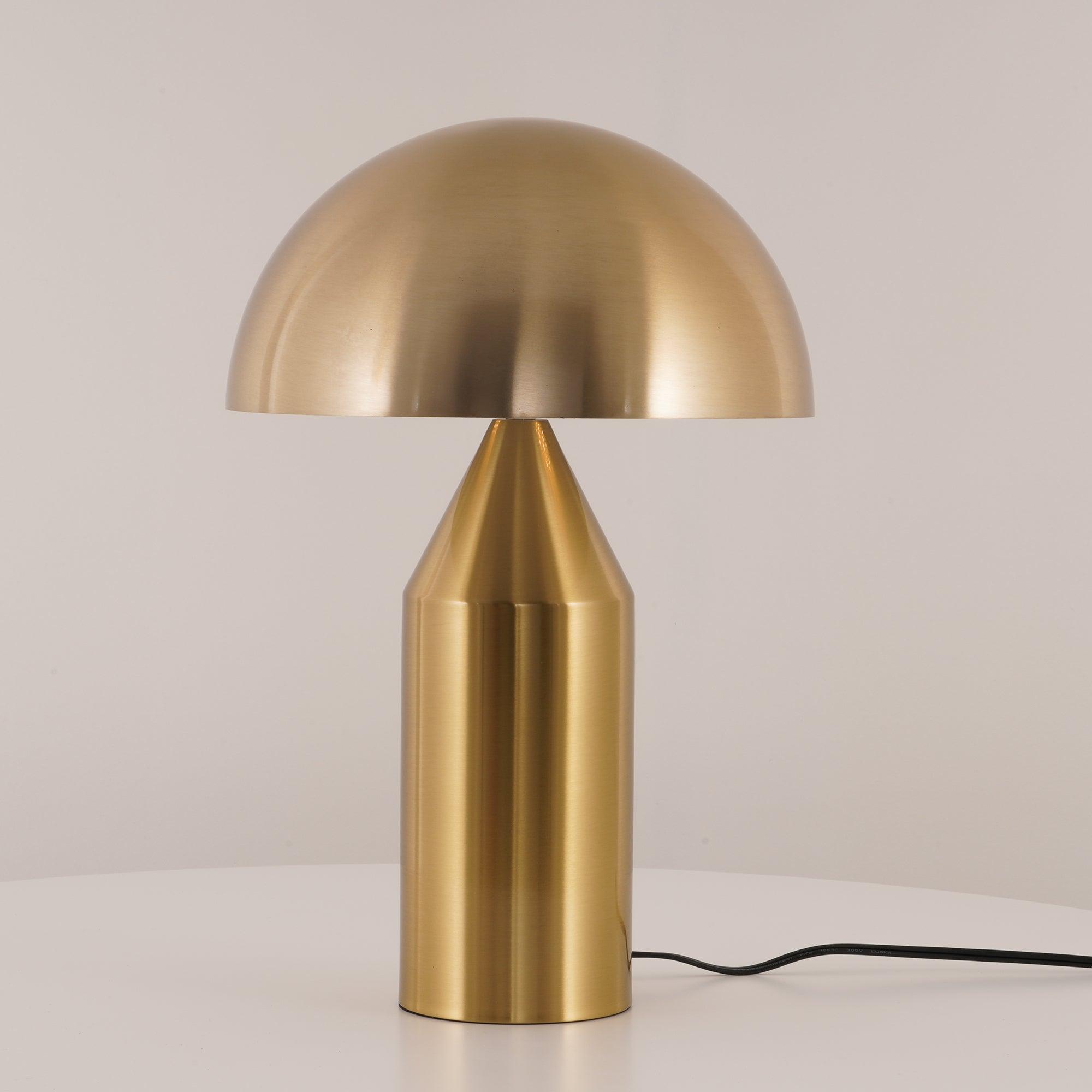 Lampe à poser moderne Sturla en métal Brillant noir