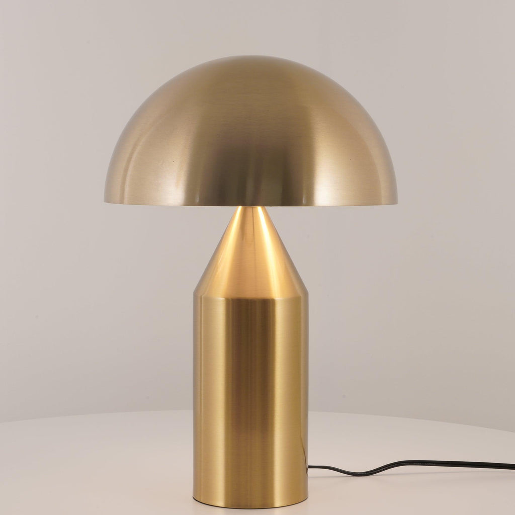 Lampe à poser moderne Sturla en métal Mat blanc