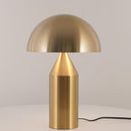 Lampe à poser moderne Sturla en métal Brillant noir