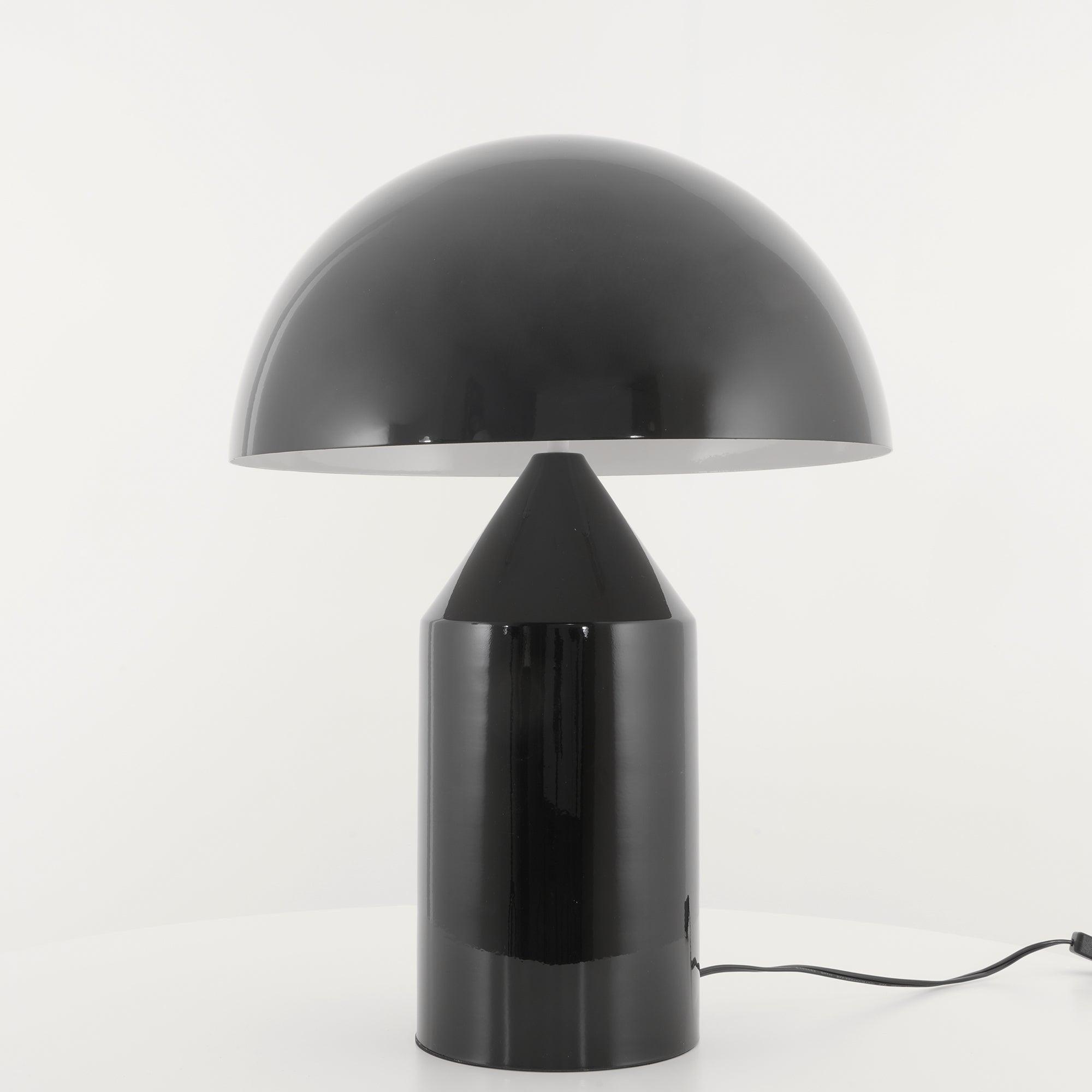 Lampe à poser moderne Sturla en métal Brillant blanc