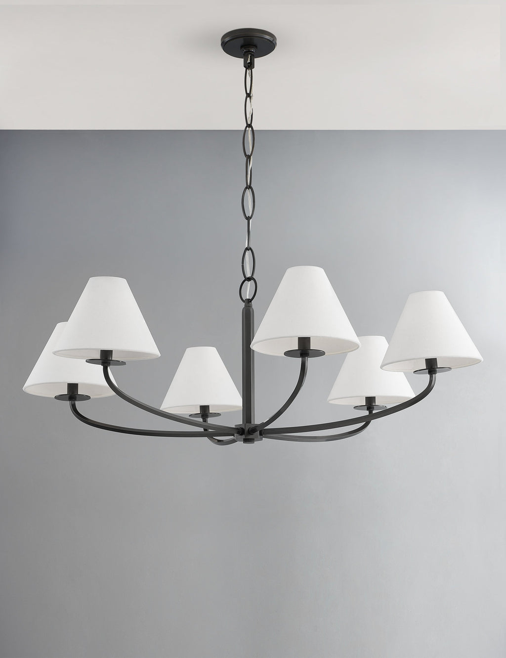 Lustre contemporain Eilert en bronze - Bronze
