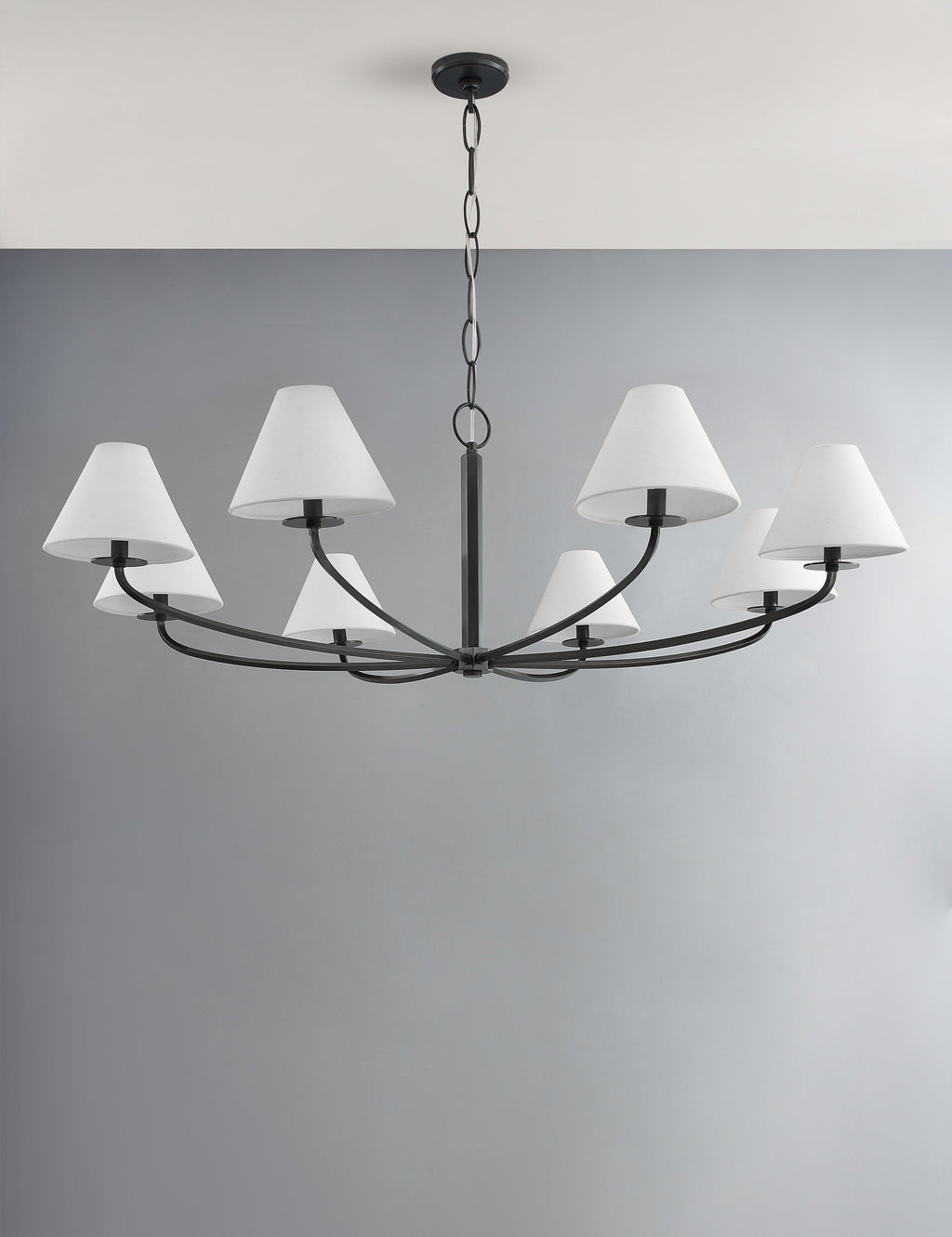 Lustre contemporain Eilert en bronze - Bronze