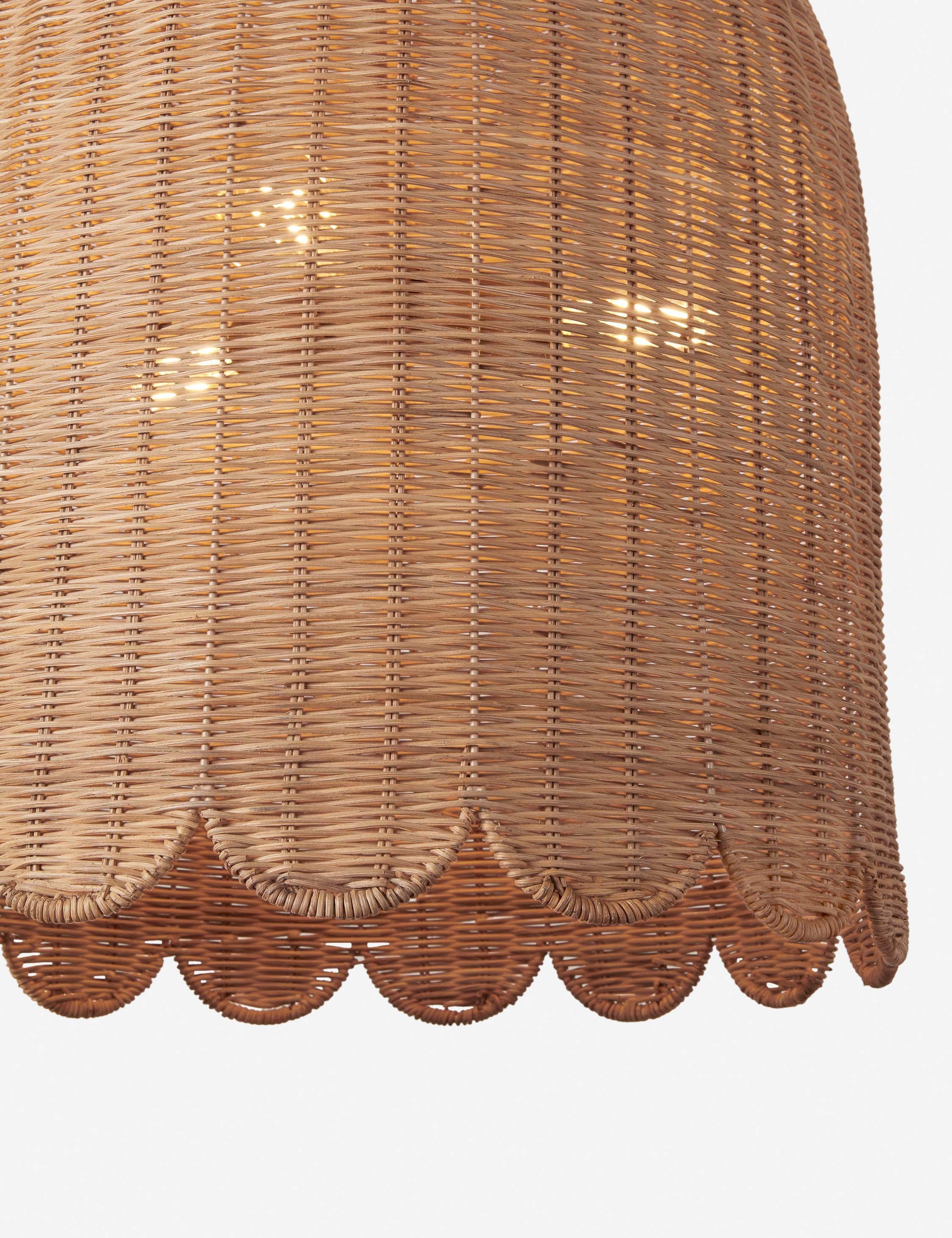 Suspension organique Paden en sustainably harvested rotin