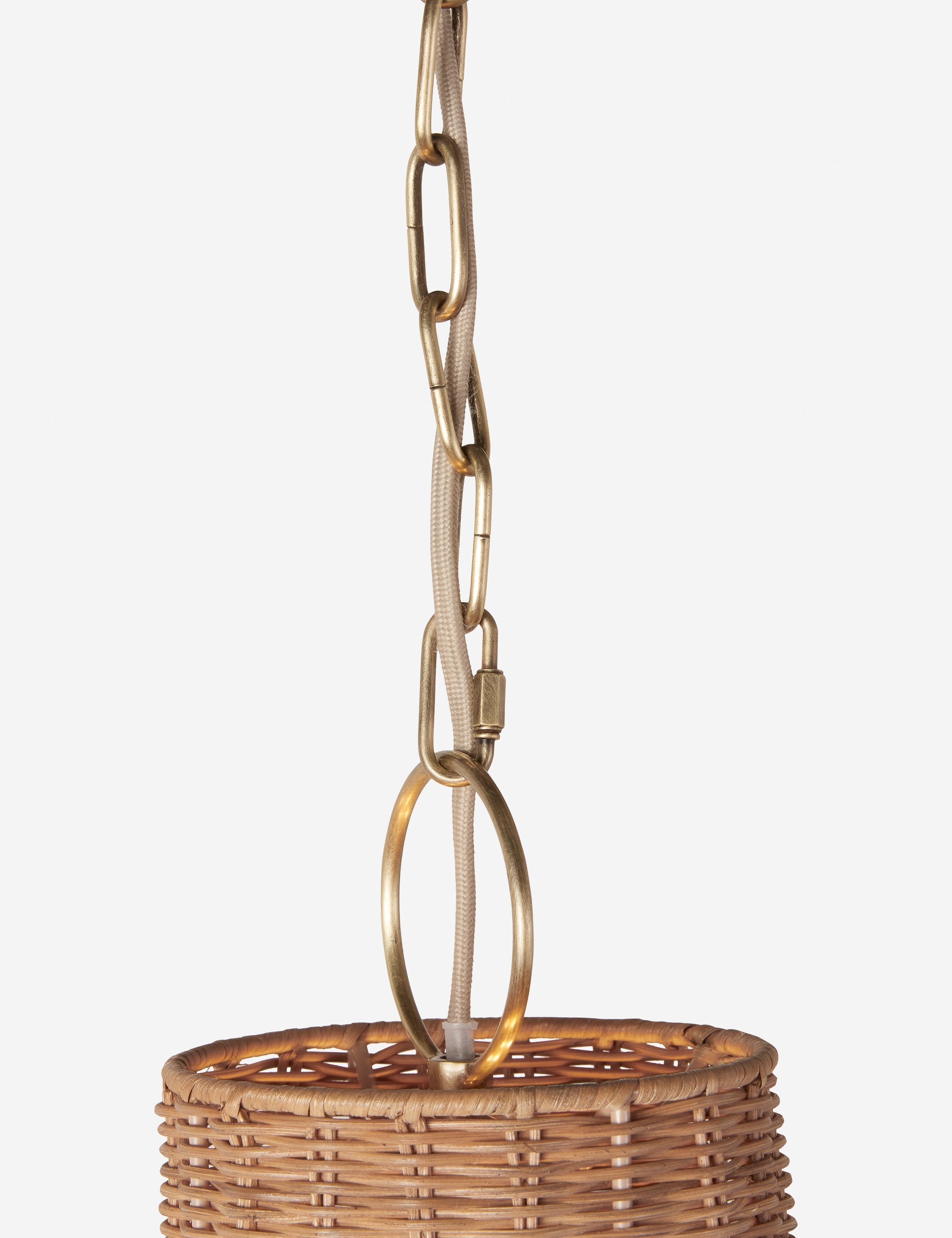 Suspension organique Paden en sustainably harvested rotin