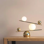 Lampe à poser moderne Voima en Marbre, Verre Noir