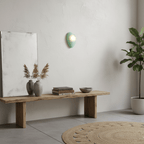 Applique murale moderne Heath en verre Smoky gris et doré