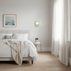 Applique murale moderne Heath en verre Smoky gris et doré