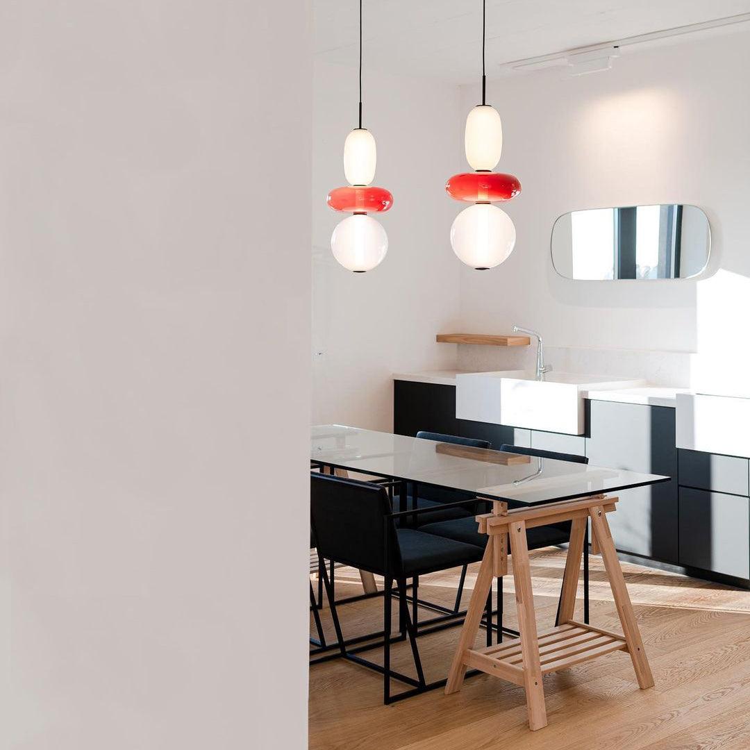 Suspension moderne Osvif en verre Multicolore