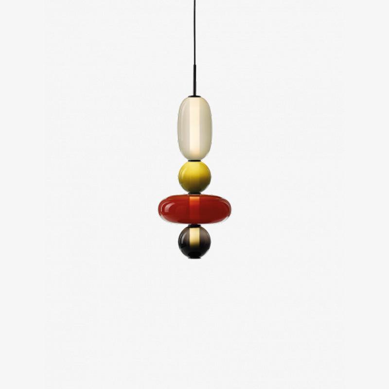 Suspension moderne Osvif en verre Multicolore