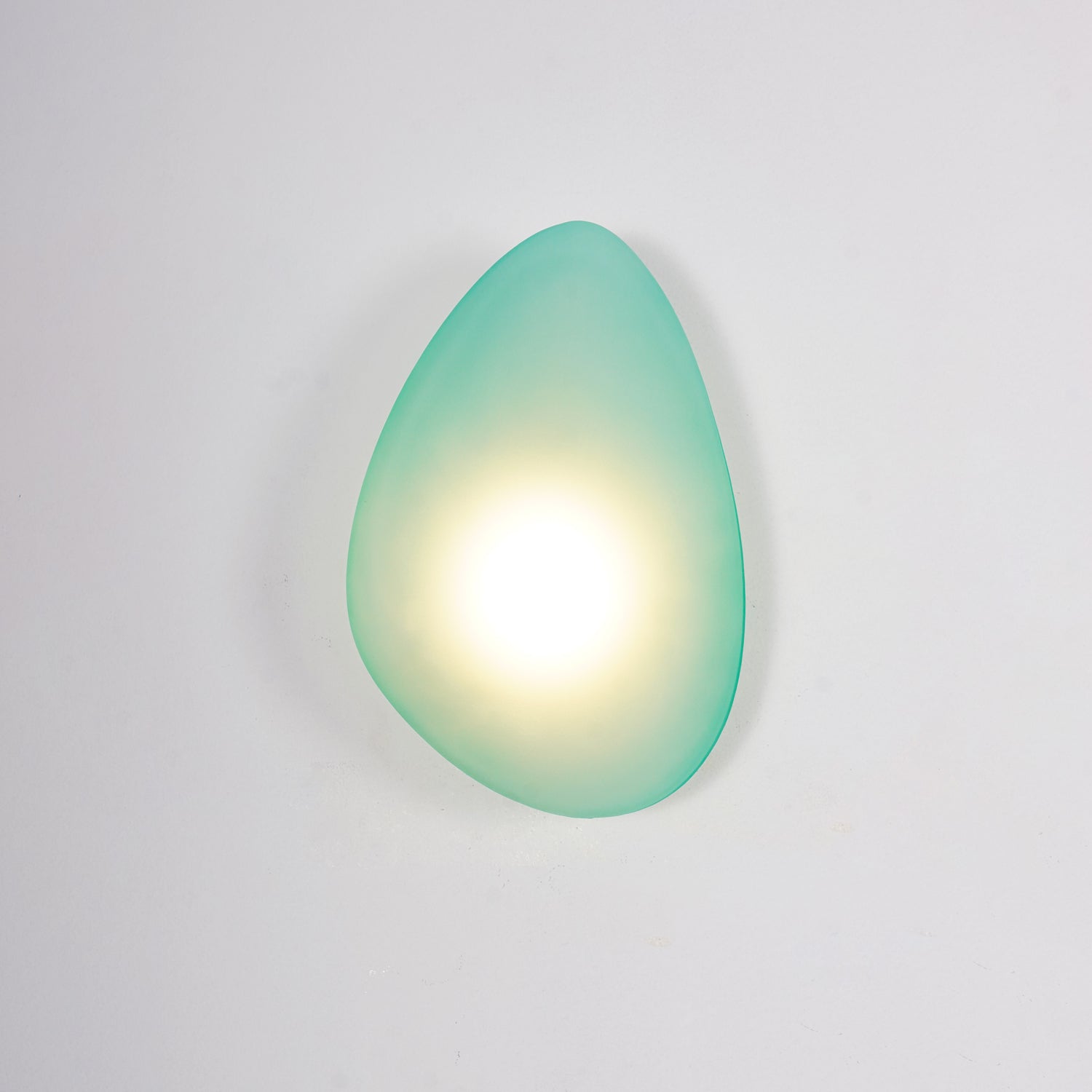 Applique murale moderne Heath en verre Vert et doré