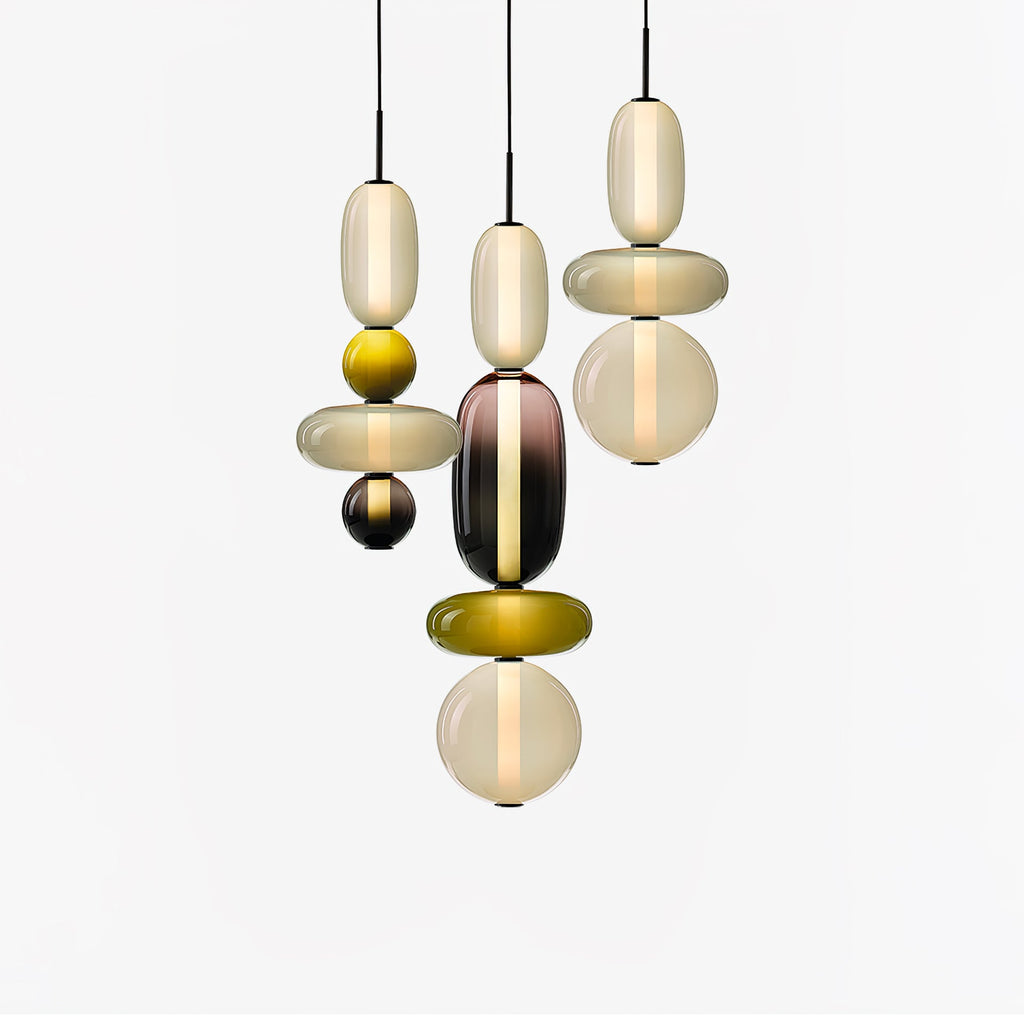 Suspension moderne Osvif en verre Multicolore