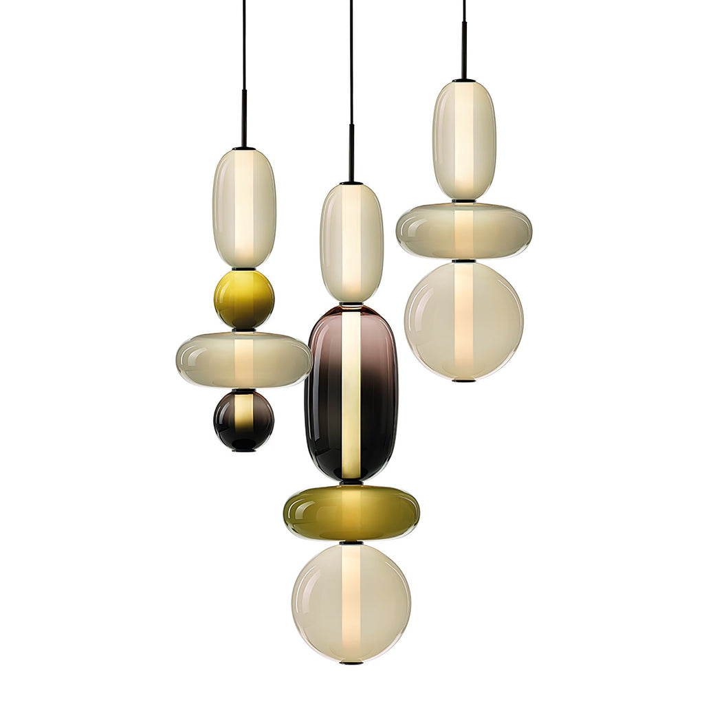 Suspension moderne Osvif en verre Multicolore