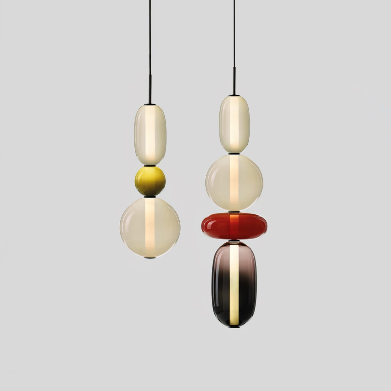Suspension moderne Osvif en verre Multicolore
