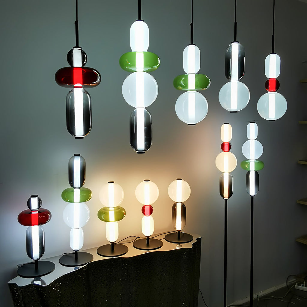 Suspension moderne Osvif en verre Multicolore