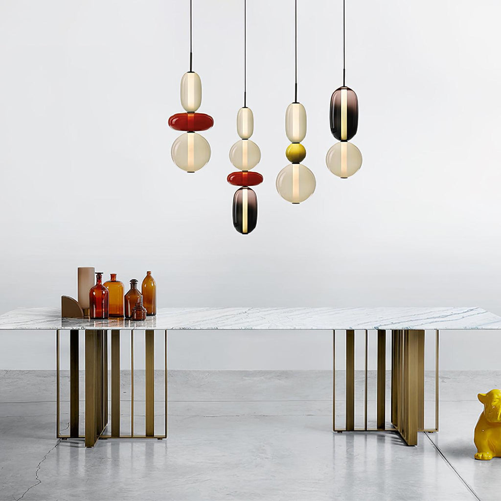 Suspension moderne Osvif en verre Multicolore