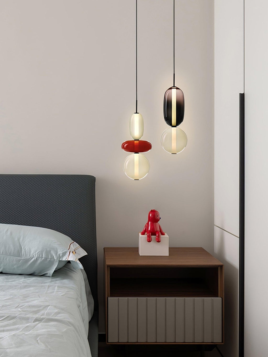 Suspension moderne Osvif en verre Multicolore