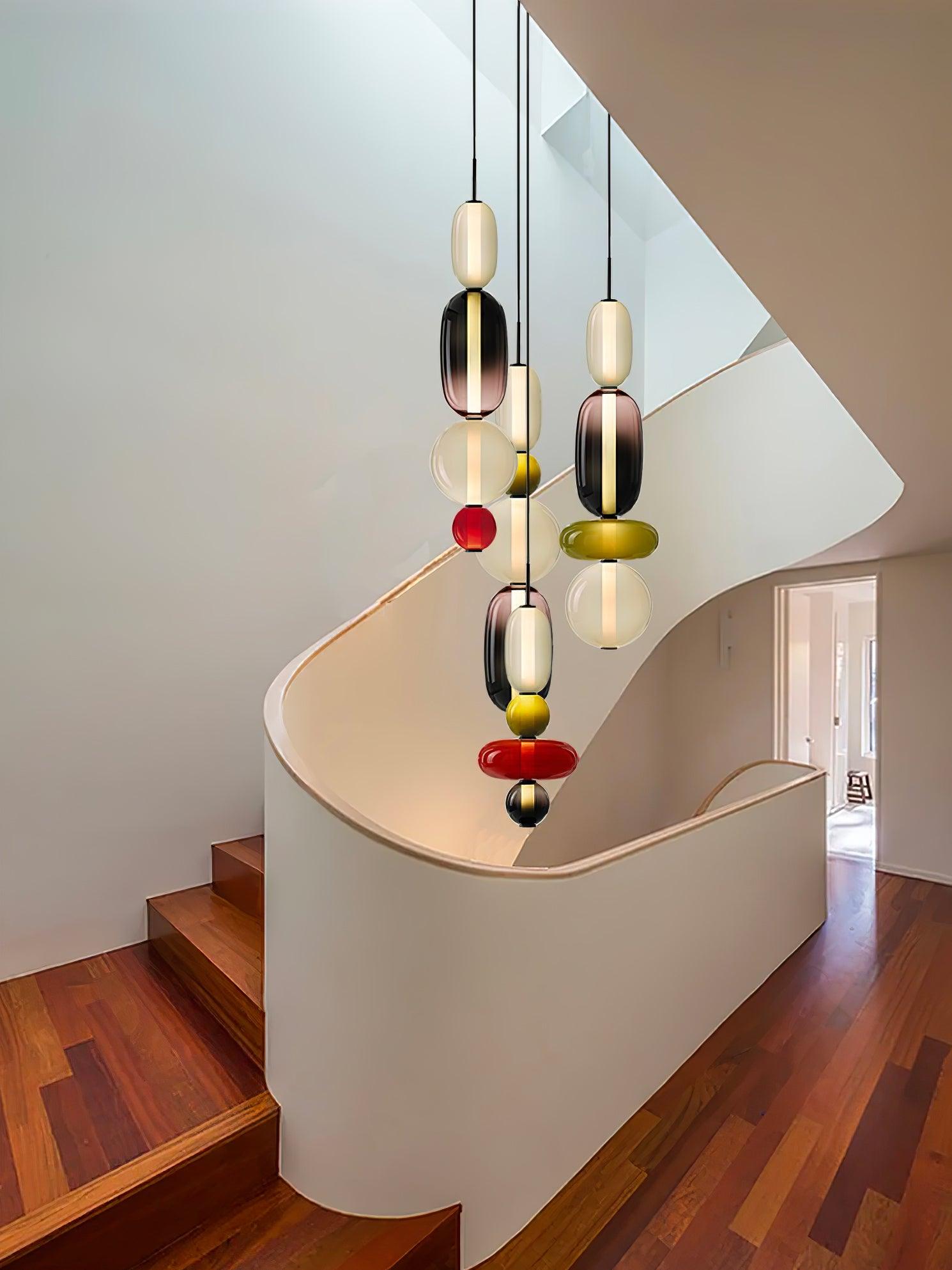 Suspension moderne Osvif en verre Multicolore