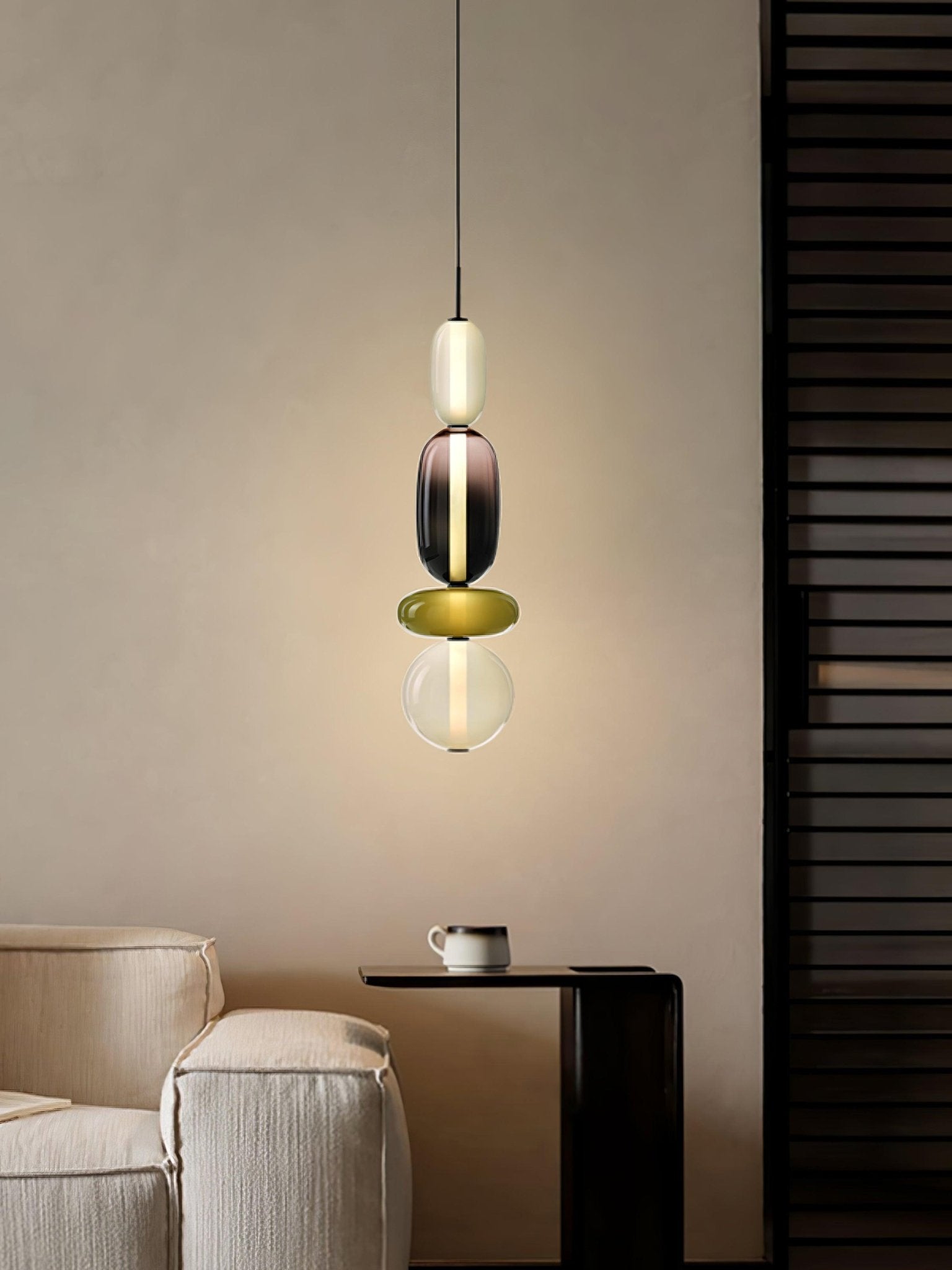 Suspension moderne Osvif en verre Multicolore