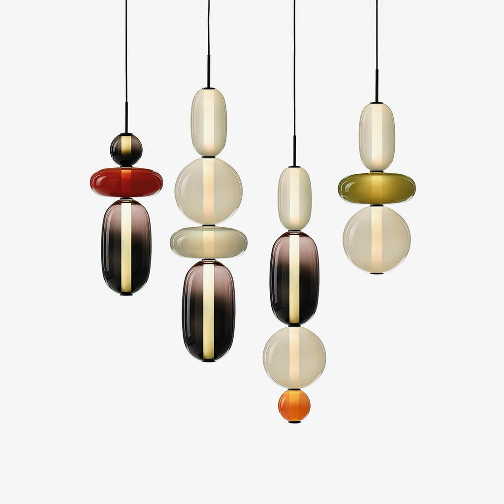 Suspension moderne Osvif en verre Multicolore