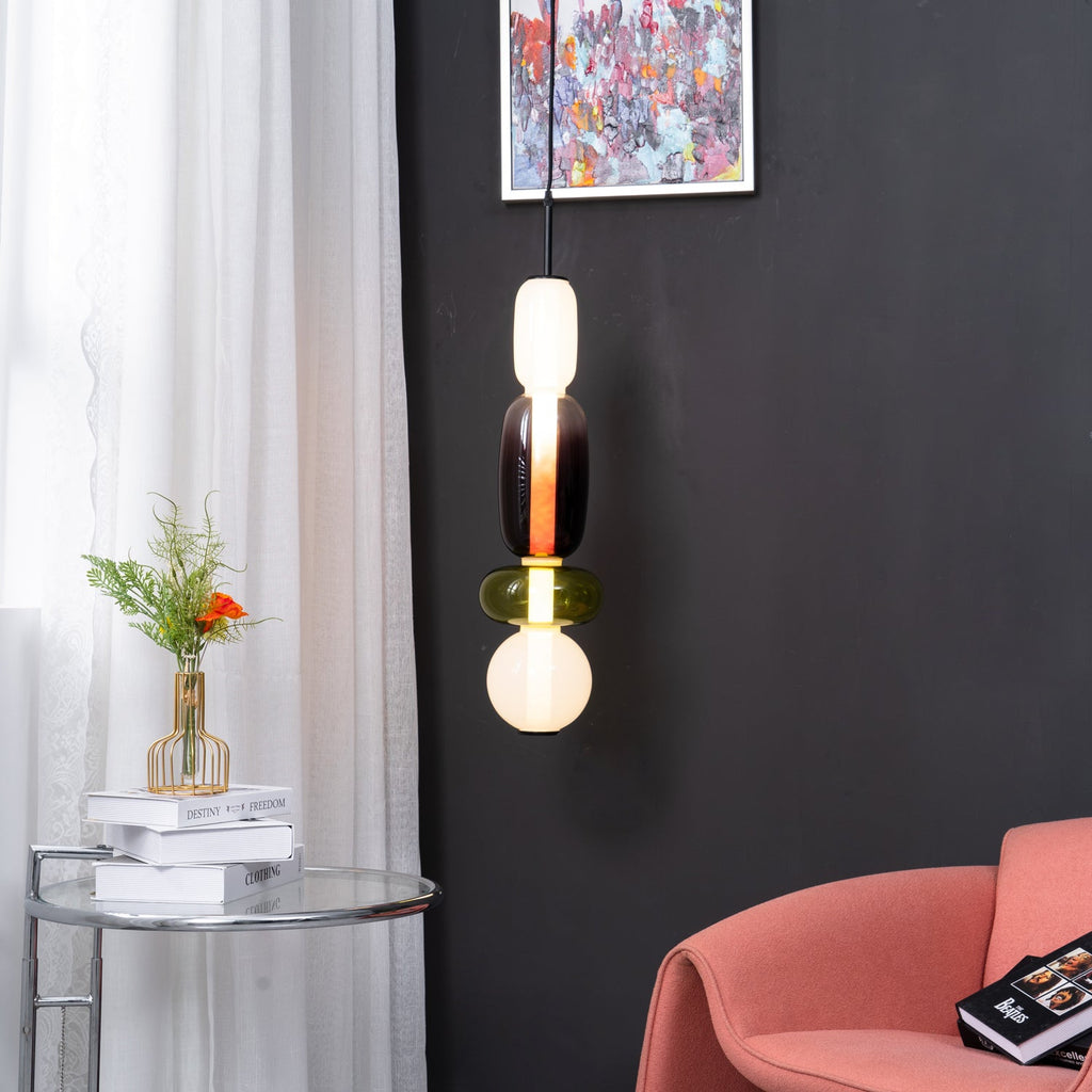 Suspension moderne Osvif en verre Multicolore