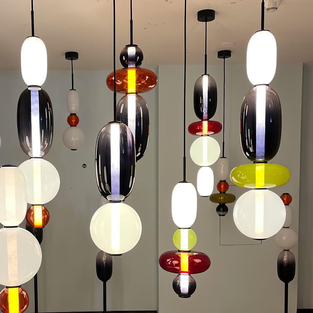 Suspension moderne Osvif en verre Multicolore