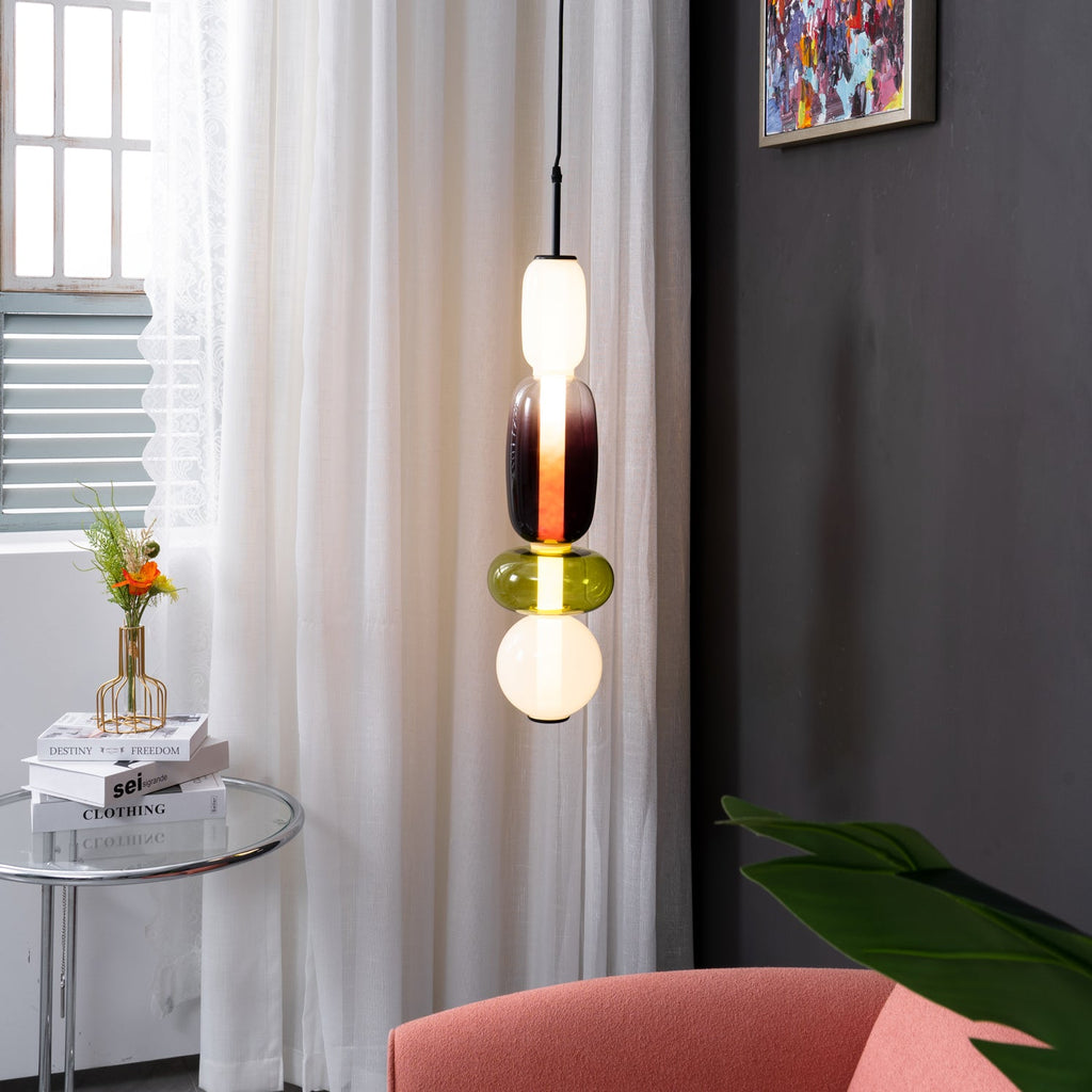 Suspension moderne Osvif en verre Multicolore