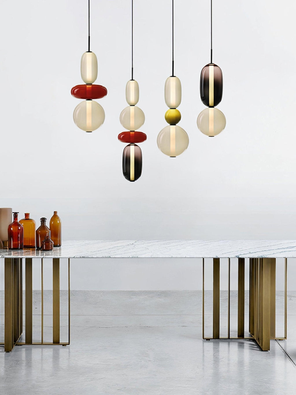 Suspension moderne Osvif en verre Multicolore
