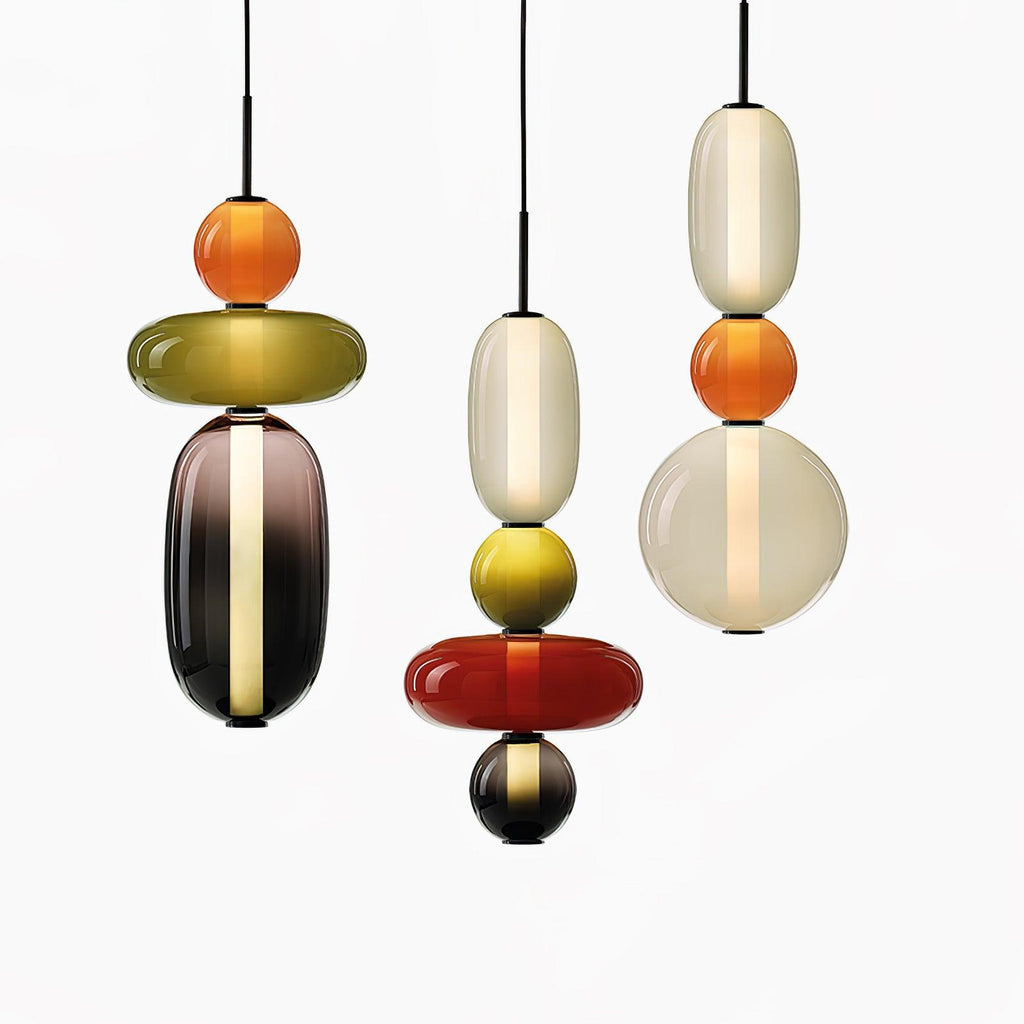 Suspension moderne Osvif en verre Multicolore
