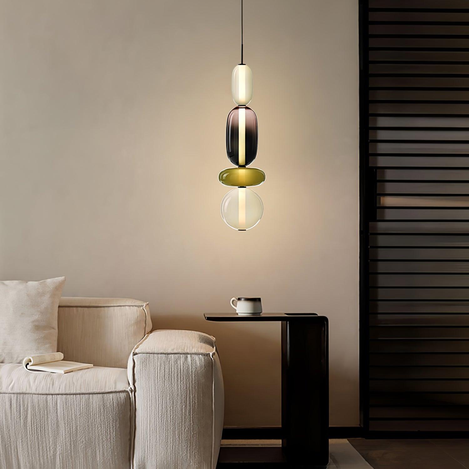 Suspension moderne Osvif en verre Multicolore