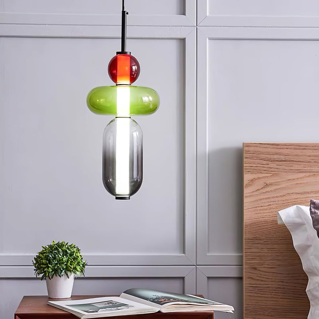 Suspension moderne Osvif en verre Multicolore