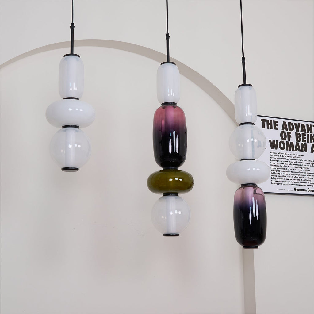 Suspension moderne Osvif en verre Multicolore