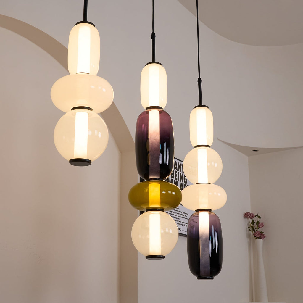 Suspension moderne Osvif en verre Multicolore