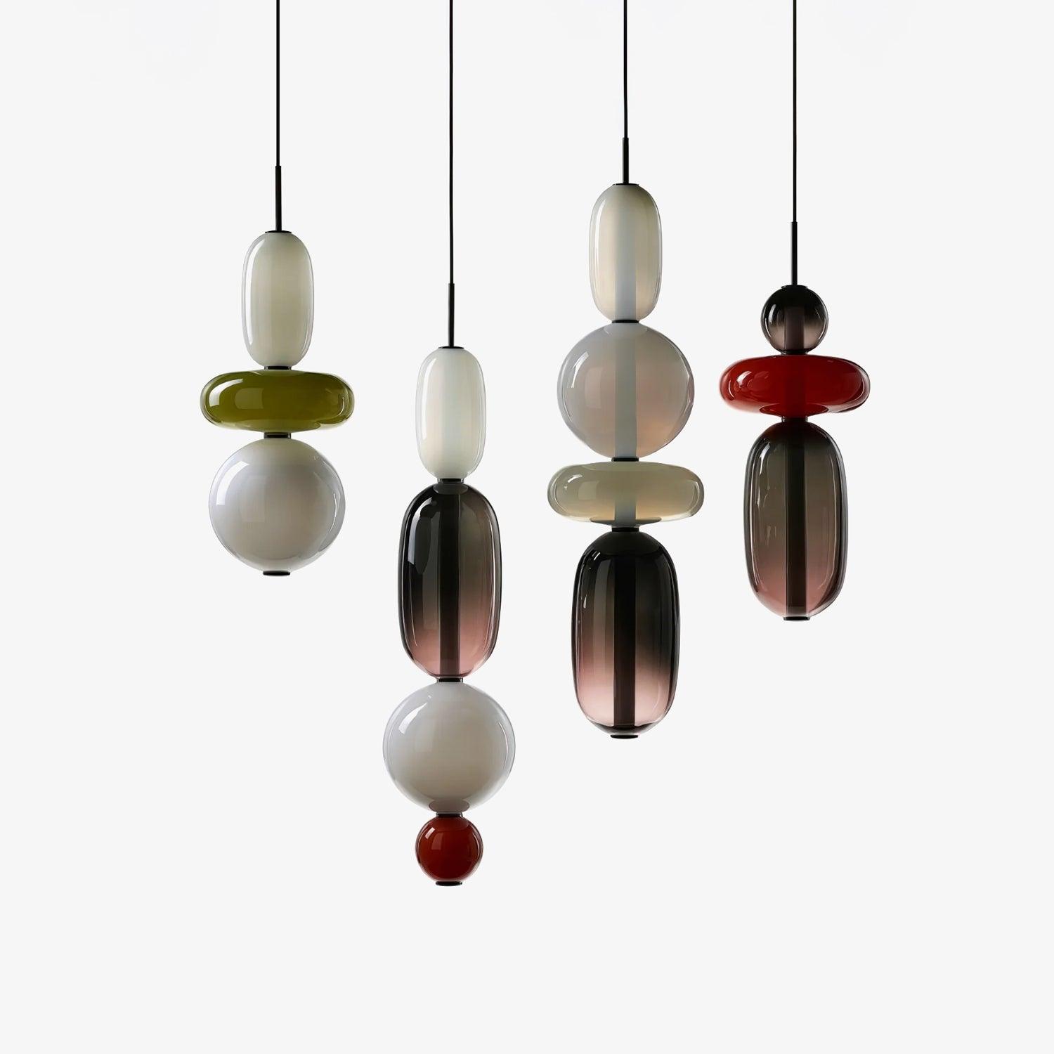 Suspension moderne Osvif en verre Multicolore